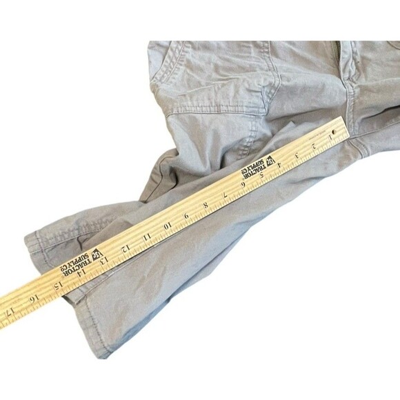 prAna Adira Knickers Gray Hiking Cargo Shorts Size 12 Style# W41180433 Gorpcore - Picture 9 of 10
